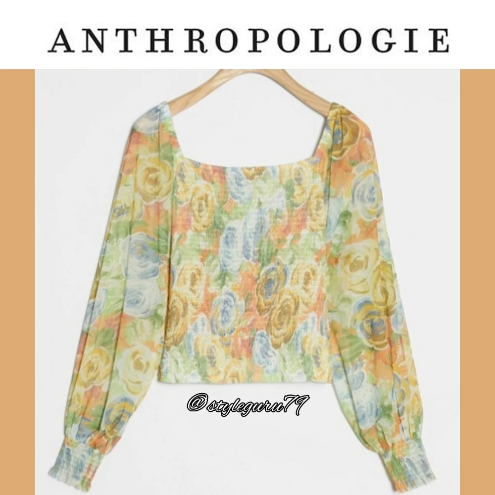 Anthropologie subtle sheerness